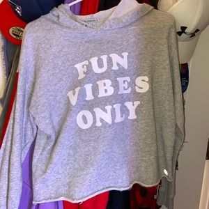 Forever 21 long sleeve crop top